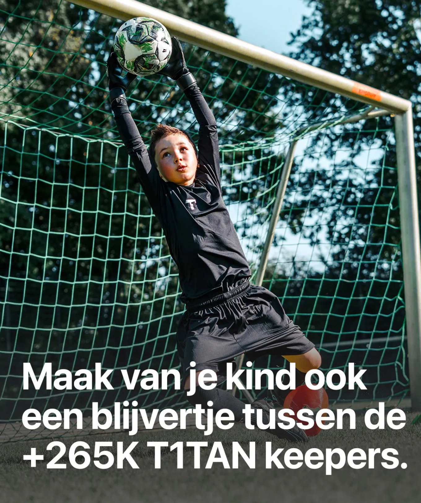 T1TAN Beast Collectie | Keepershandschoenen Voor Kinderen^Fluo Beast Junior 3.0