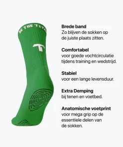 T1TAN Sokken^Grip Socks - groen