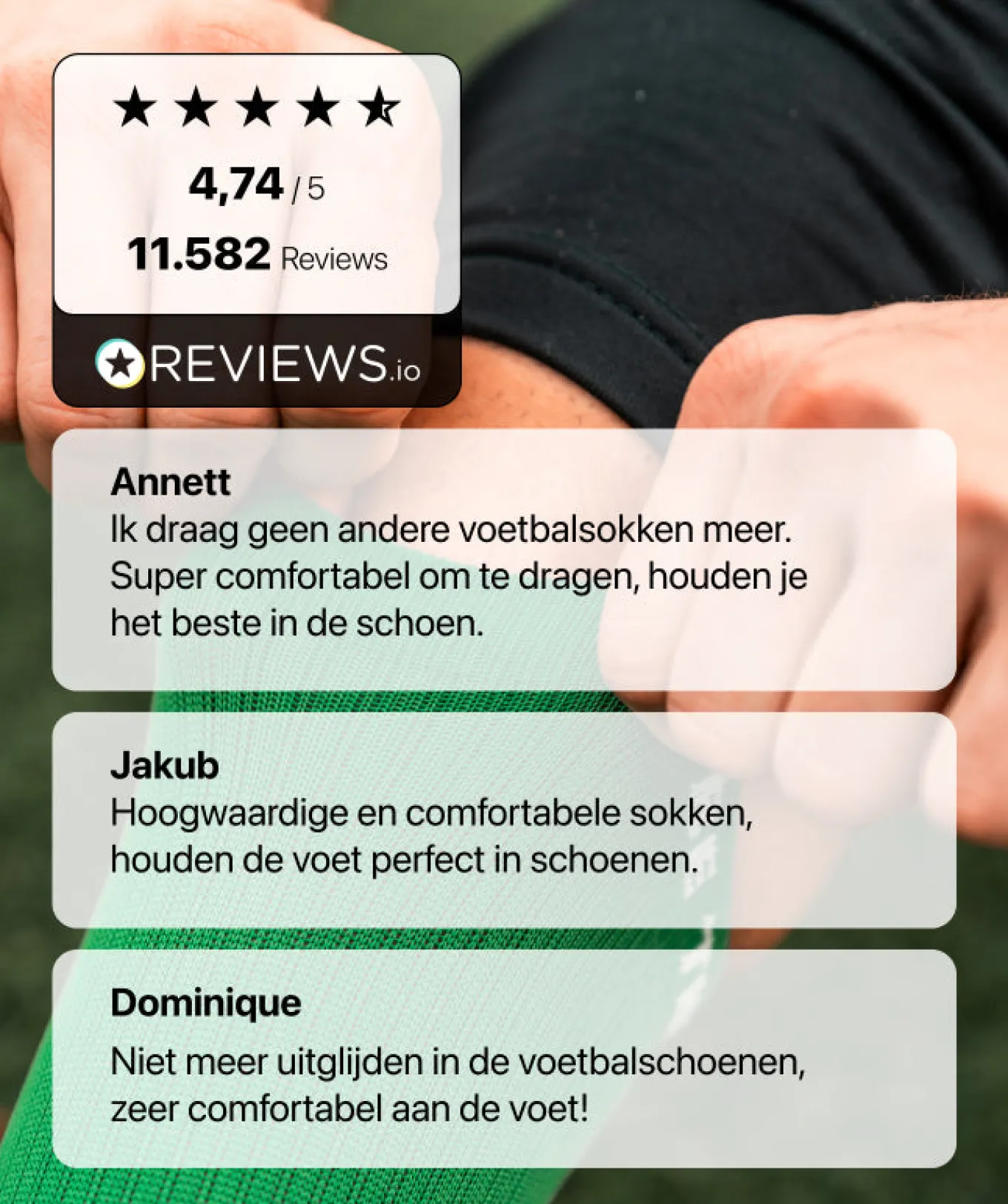 T1TAN Sokken^Grip Socks - groen