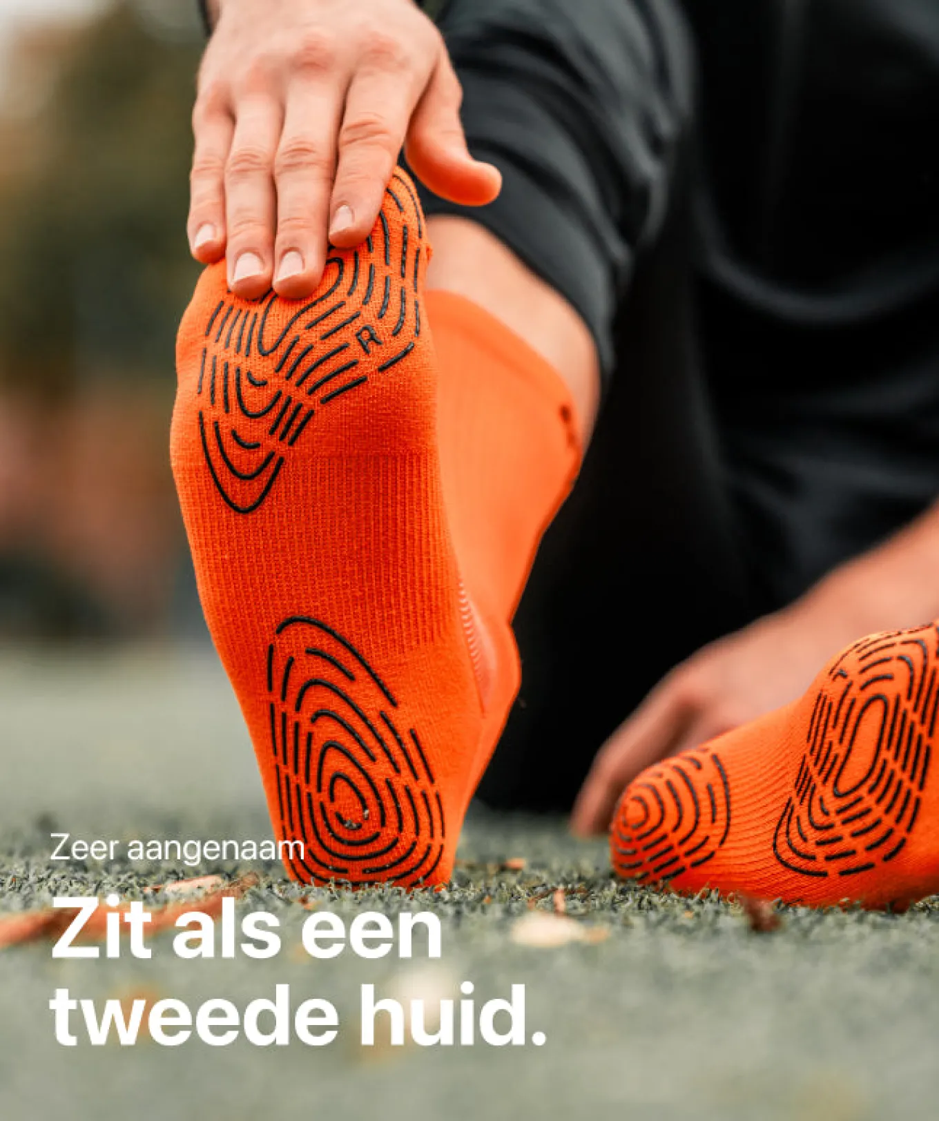 T1TAN Sokken^Grip Socks - oranje