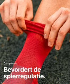 T1TAN Sokken^Grip Socks - rood