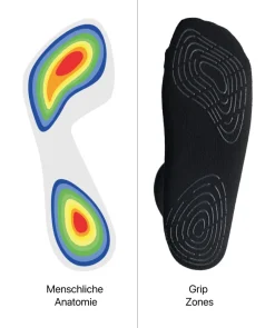 T1TAN Sokken^Grip Socks - zwart