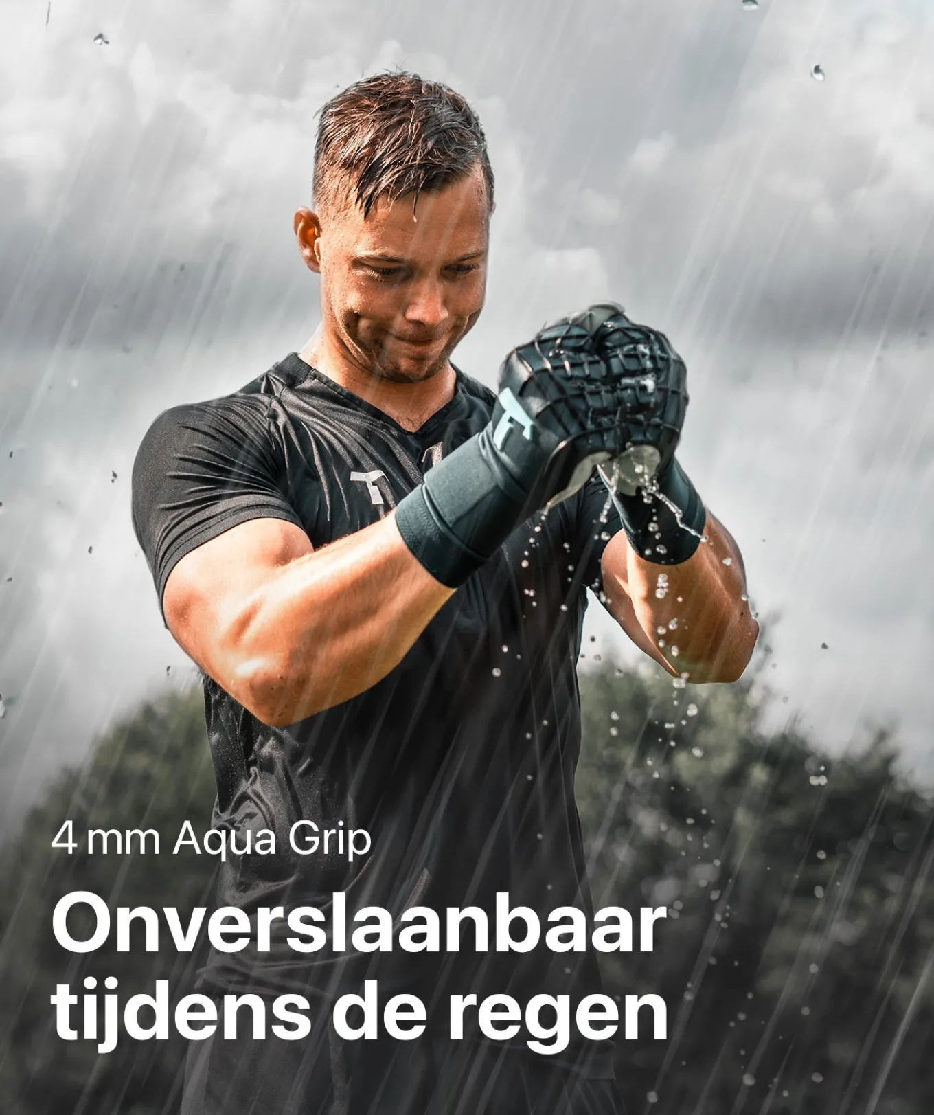 T1TAN Met Fingersave | Keepershandschoenen Voor Kinderen^Petrol Beast Junior Pro 3.0 (FP)