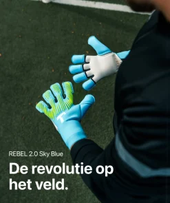 T1TAN Keepershandschoenen Voor Kinderen | Rebel Collectie^Rebel 2.0 Sky Blue Junior Pro