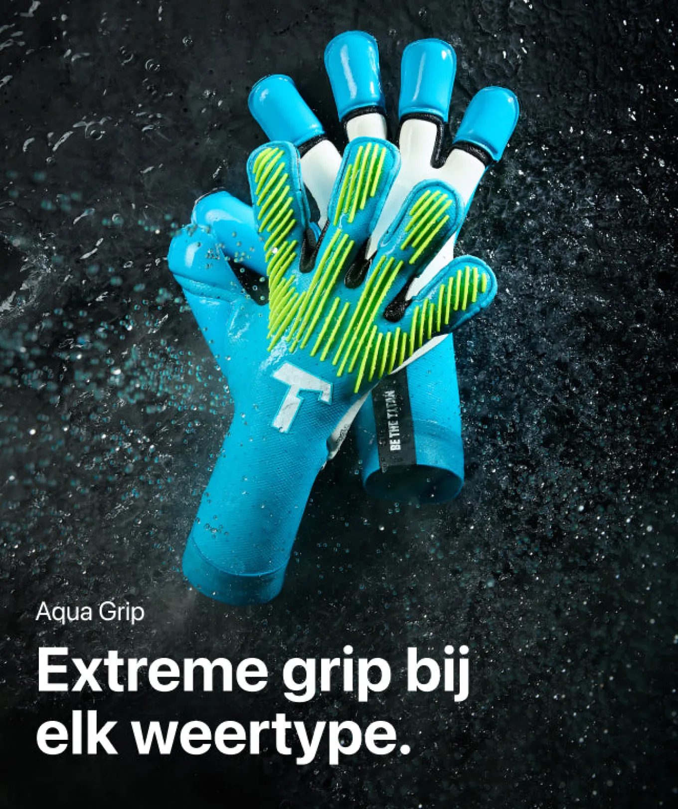 T1TAN Met Fingersave | Keepershandschoenen Voor Kinderen^Rebel 2.0 Sky Blue Junior Pro (FP)