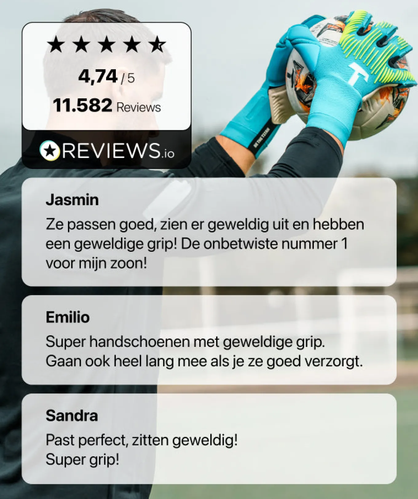 T1TAN Keepershandschoenen Voor Kinderen | Rebel Collectie^Rebel 2.0 Sky Blue Junior Pro