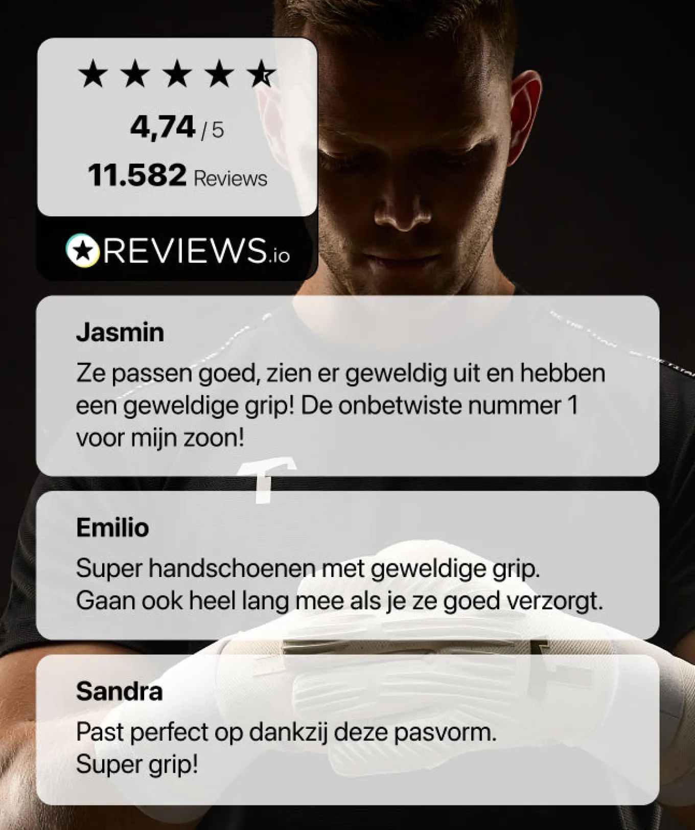 T1TAN Keepershandschoenen Voor Kinderen | Rebel Collectie^Rebel 2.0 White-Out Junior Pro