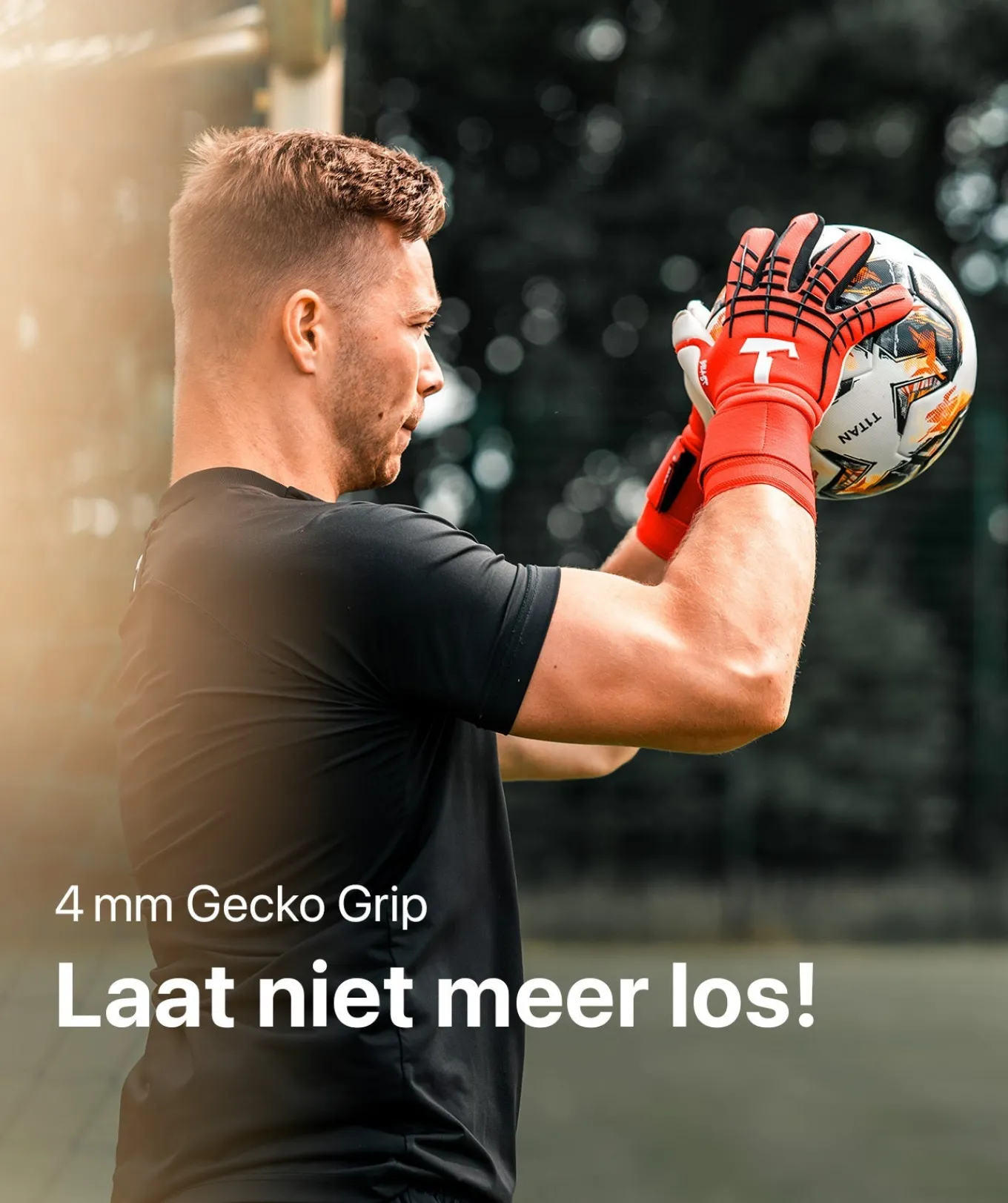 T1TAN Keepershandschoenen Voor Kinderen | Beast Collectie^Red Beast Junior Pro 3.0