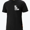 T1TAN T-Shirts^T-Shirt Be the Zwart