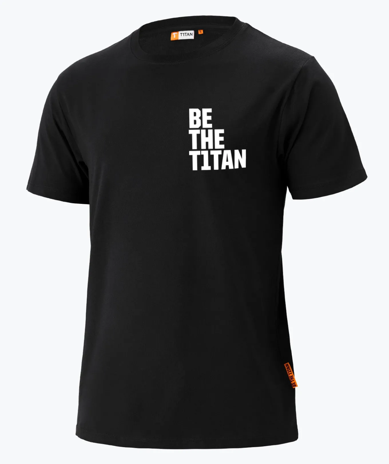 T1TAN T-Shirts^T-Shirt Be the Zwart