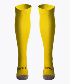 T1TAN Sokken^Voetbal Sokken - geel