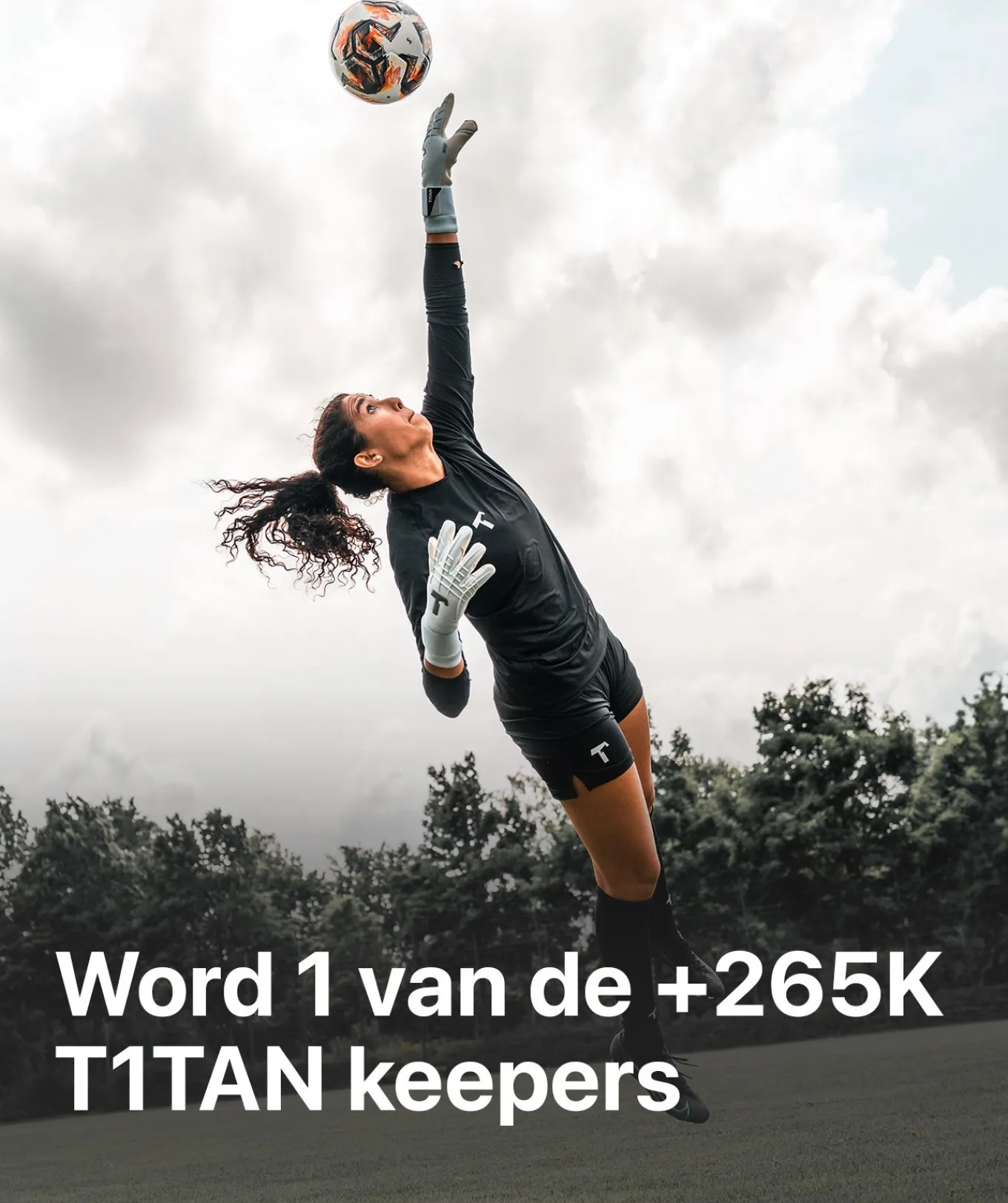 T1TAN Keepershandschoenen Voor Kinderen | Beast Collectie^White Beast Junior Pro 3.0