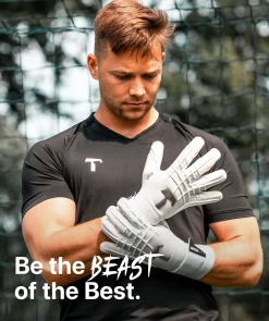 T1TAN Keepershandschoenen Voor Kinderen | Beast Collectie^White Beast Junior Pro 3.0