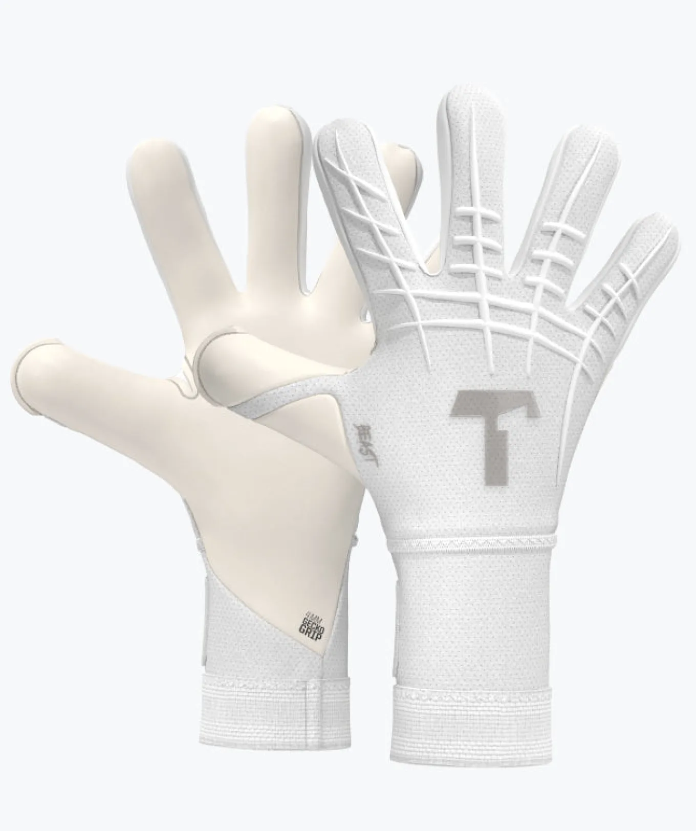 T1TAN Met Fingersave | Keepershandschoenen Voor Kinderen^White Beast Junior Pro 3.0 (FP)