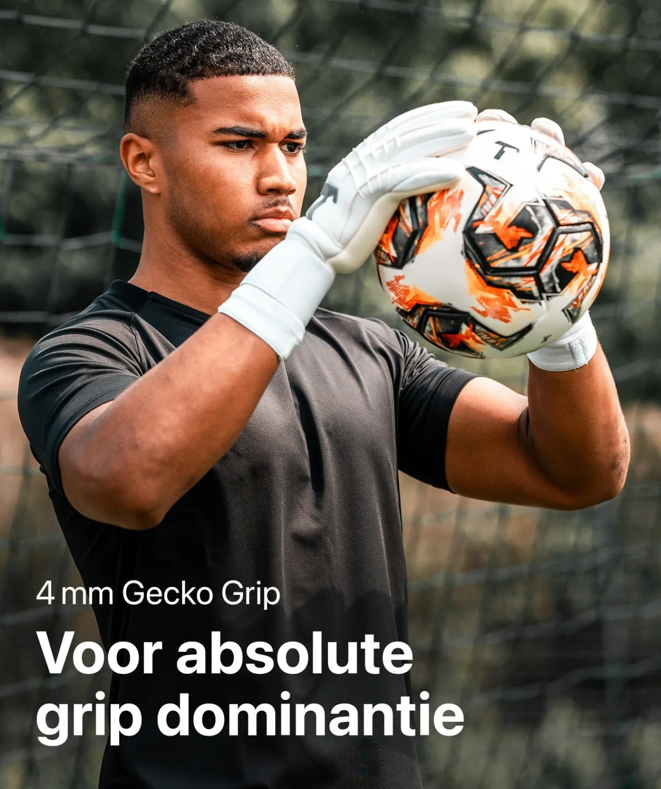 T1TAN Met Fingersave | Keepershandschoenen Voor Kinderen^White Beast Junior Pro 3.0 (FP)