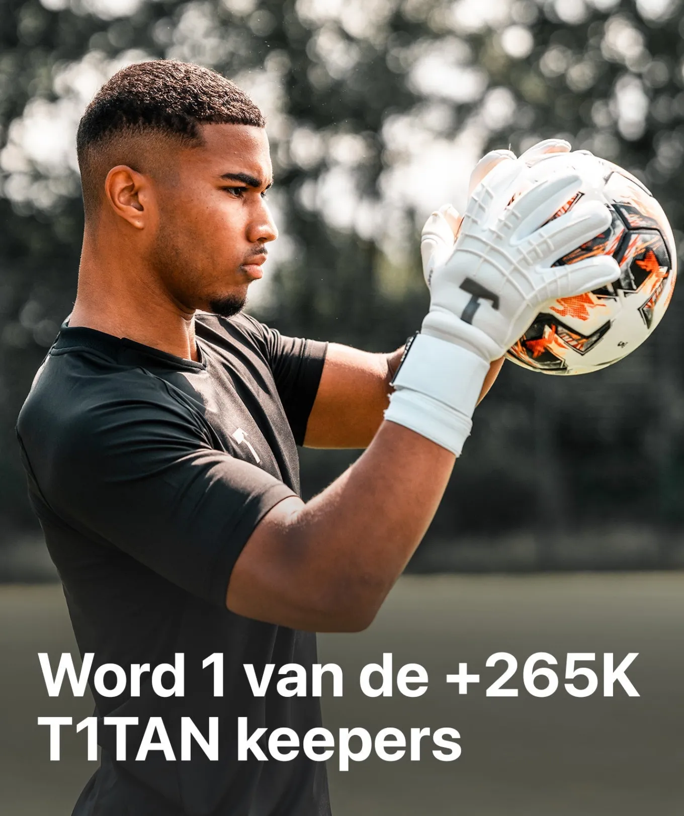 T1TAN Met Fingersave | Keepershandschoenen Voor Kinderen^White Beast Junior Pro 3.0 (FP)